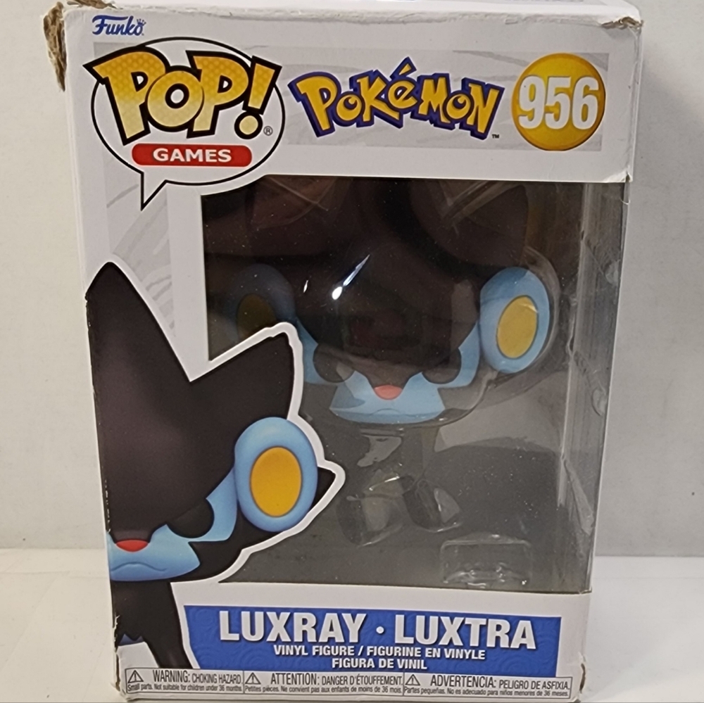 Funko POP Games   Luxray Luxtra #956.  NOB